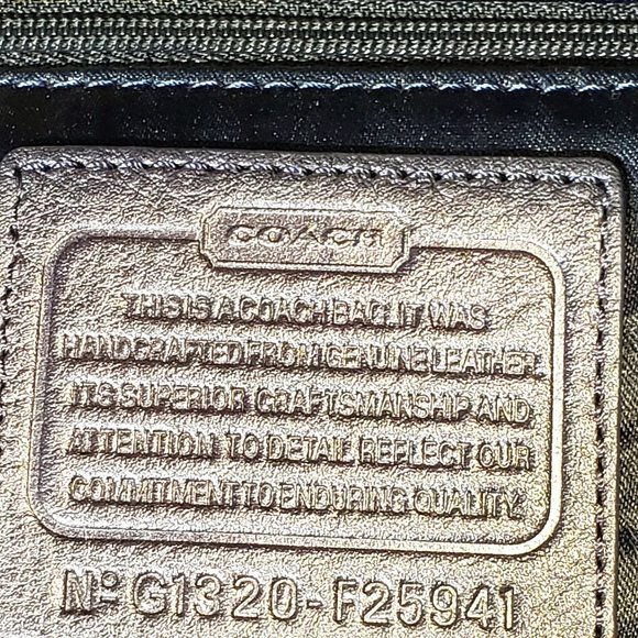 Coach Taylor North/South leather tote # F25941 - Picture 6 of 13